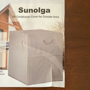 Sunolga Air Conditioner Covers for Outside Units, Grey color